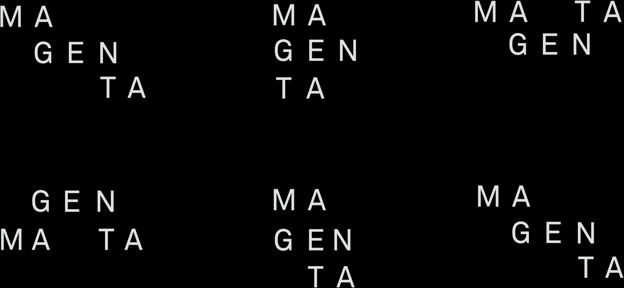 Magenta identity